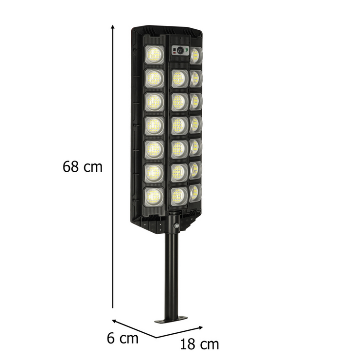 Lampa solarna LED zewnętrzna halogen latarnia