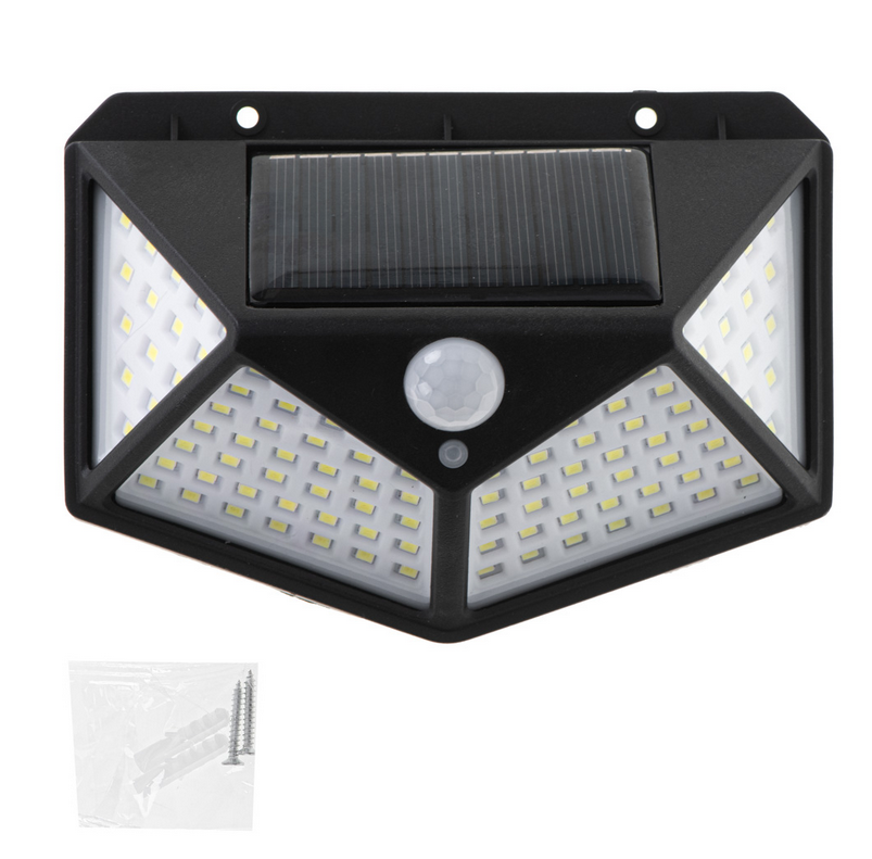 Lampa solarna czujnik ruchu i zmierzchu 100 LED