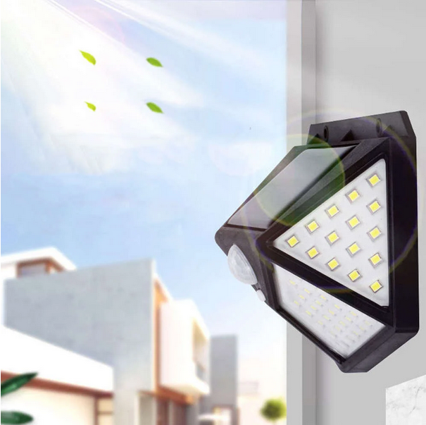 Lampa solarna czujnik ruchu i zmierzchu 100 LED