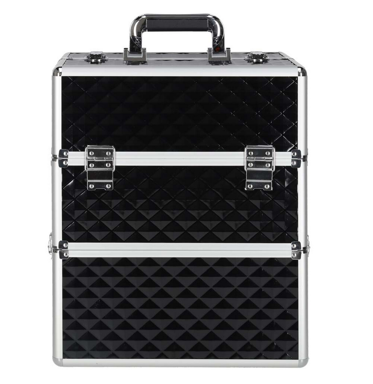 Kuferek na kosmetyki walizka organizer kosmetyczny XXL 3D