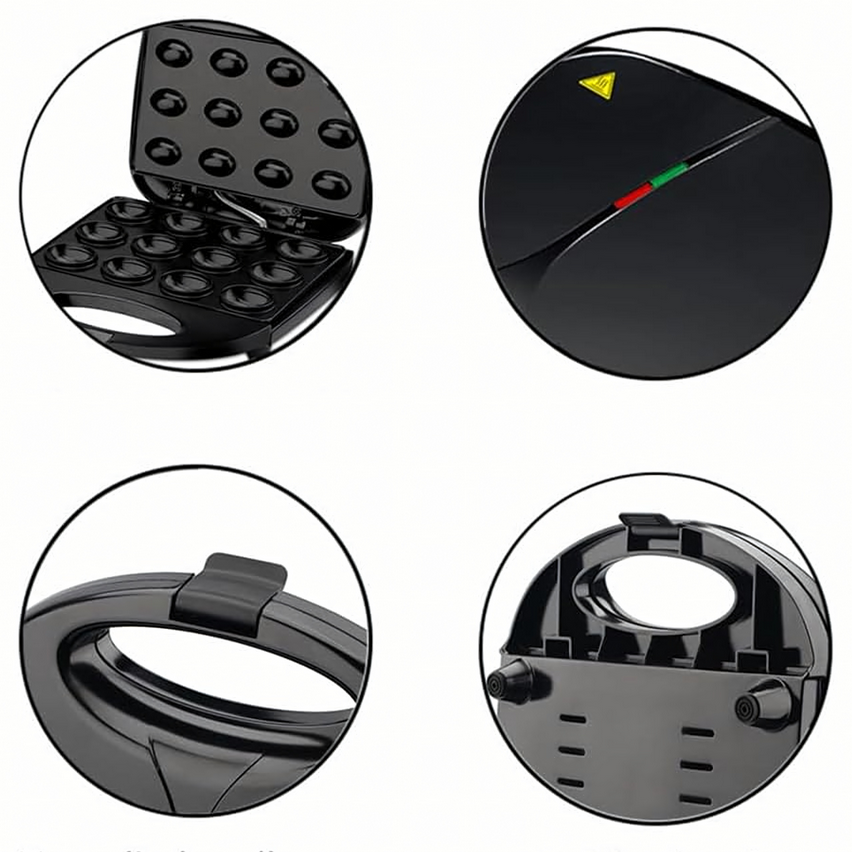 Wypiekacz Do Orzeszków Robienia Ciastek Opiekacz Forma 12 Orzeszki 750W