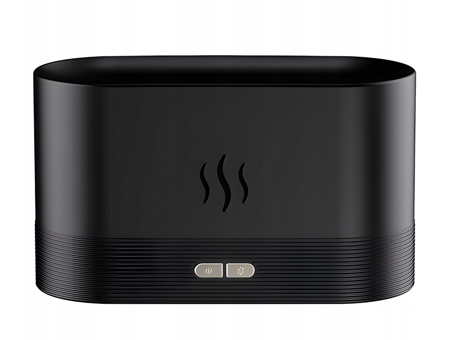 NAWILŻACZ POWIETRZA KOMINEK DYFUZOR AROMATERAPIA LAMPKA LED EFEKT OGNIA