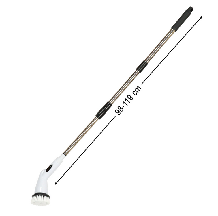 MOP OBROTOWY ELEKTRYCZNA SZCZOTKA DO CZYSZCZENIA Z 9 GŁOWICAMI SZCZOTKUJĄCYMI