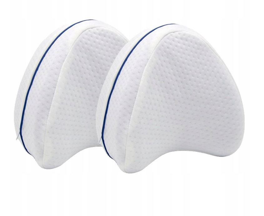 PODUSZKA ORTOPEDYCZNA KLIN POD NOGI MIĘDZY KOLANA DO SPANIA PROFILOWANA