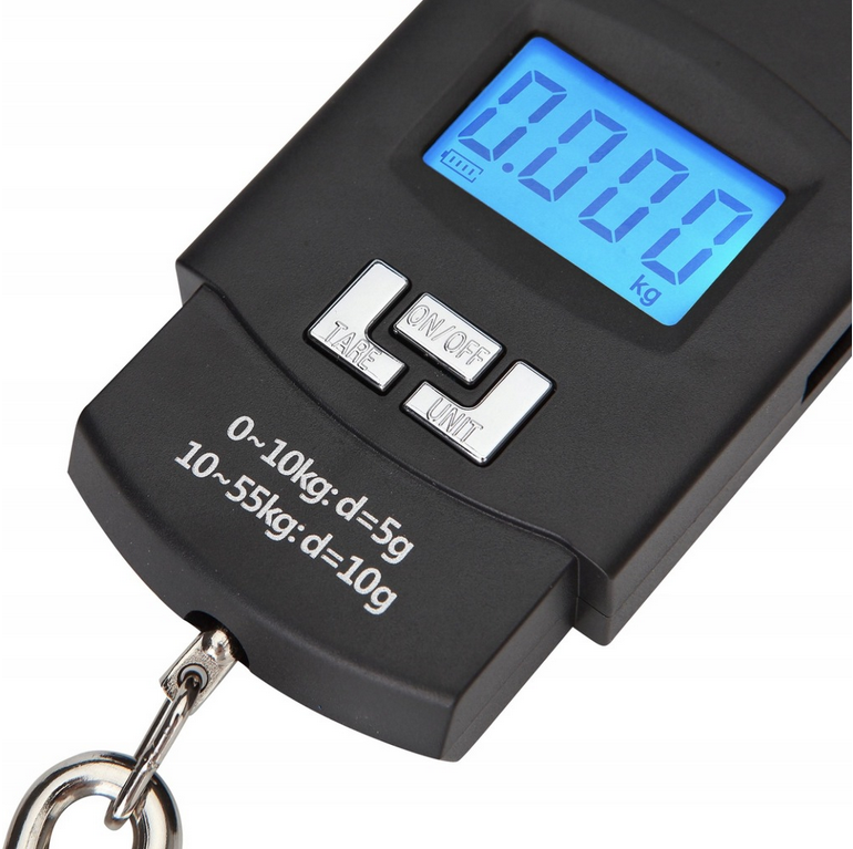 WAGA BAGAŻOWA HAKOWA WĘDKARSKA RĘCZNA 50 KG PODRĘCZNA PODRÓŹNA