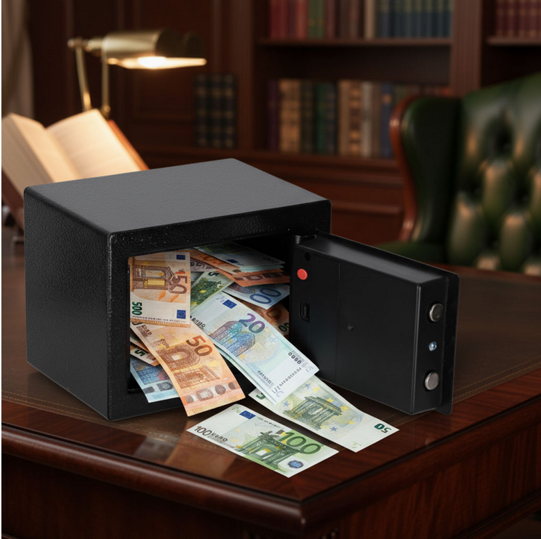 SEJF DOMOWY ZAMEK SZYFROWY ELEKTRONICZNY Z FUNCJĄ KODOWANIA