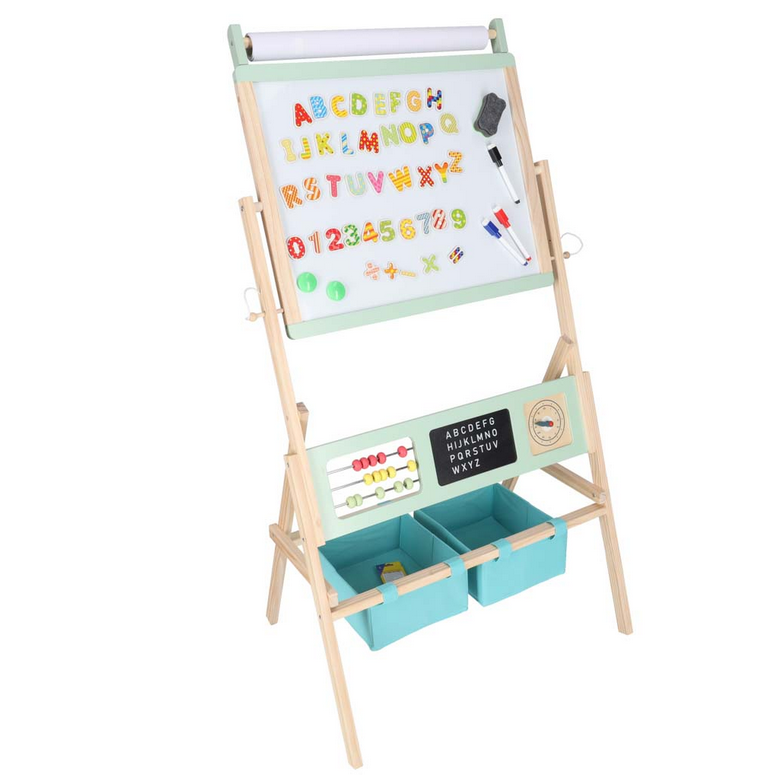 TABLICA MAGNETYCZNA KREDOWA  DWUSTRONNA KREDY MAGNESY KOSZE MARKERY