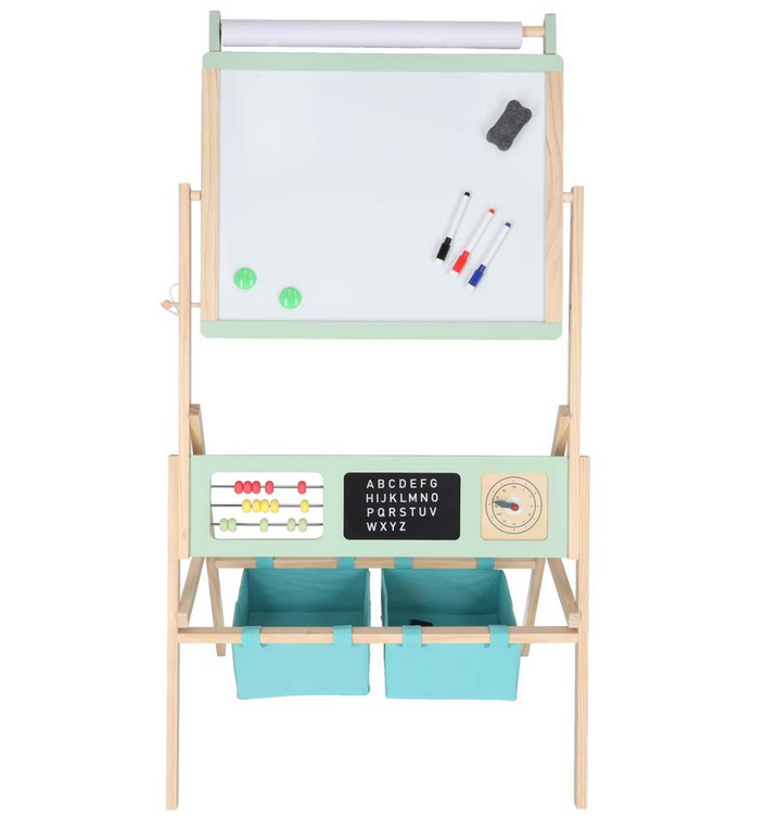 TABLICA MAGNETYCZNA KREDOWA  DWUSTRONNA KREDY MAGNESY KOSZE MARKERY