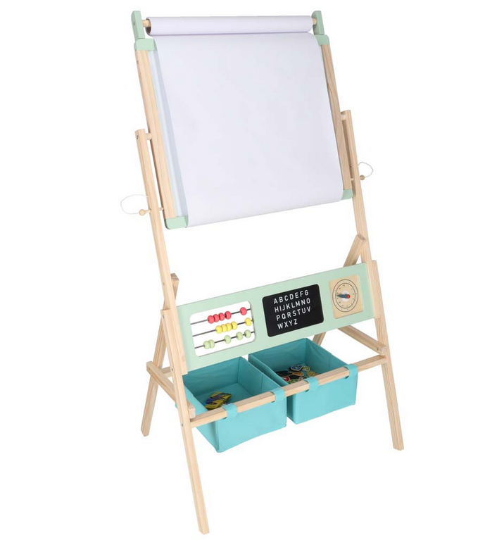 TABLICA MAGNETYCZNA KREDOWA  DWUSTRONNA KREDY MAGNESY KOSZE MARKERY