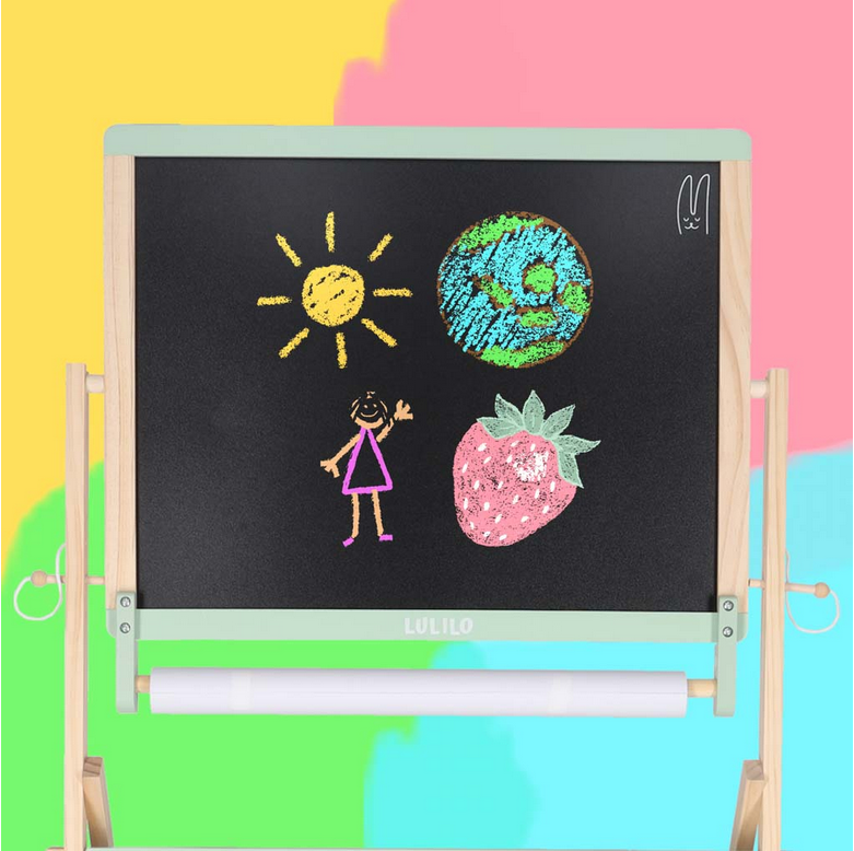 TABLICA MAGNETYCZNA KREDOWA  DWUSTRONNA KREDY MAGNESY KOSZE MARKERY