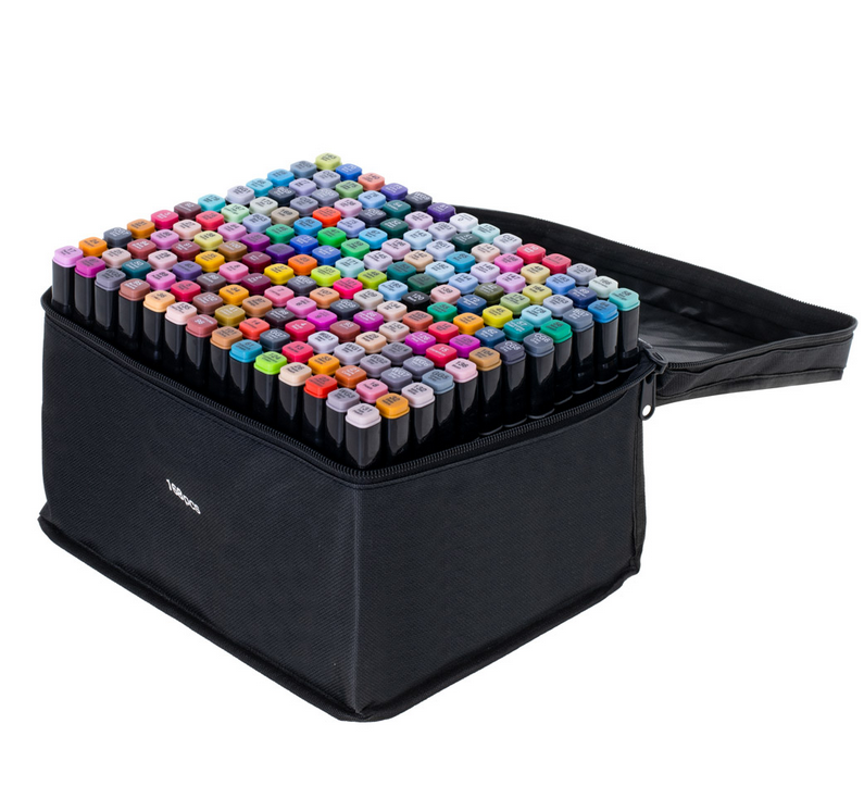 MARKERY DWUSTRONNE MAZAKI ALKOHOLOWE ETUI 168 + PODSTAWKA