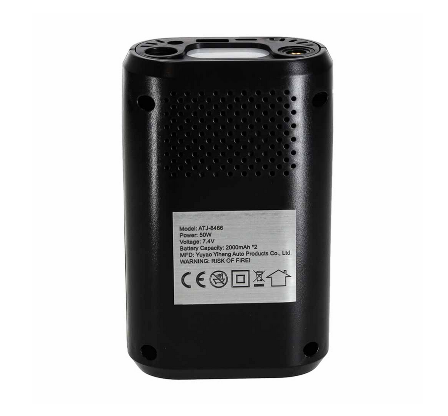 POMPKA ROWEROWA ELEKTRYCZNA SAMOCHODOWA POWERBANK USB