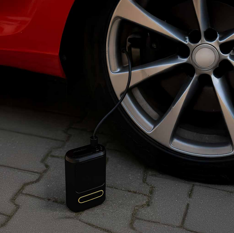 POMPKA ROWEROWA ELEKTRYCZNA SAMOCHODOWA POWERBANK USB