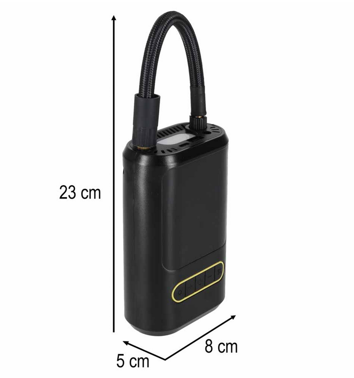 POMPKA ROWEROWA ELEKTRYCZNA SAMOCHODOWA POWERBANK USB