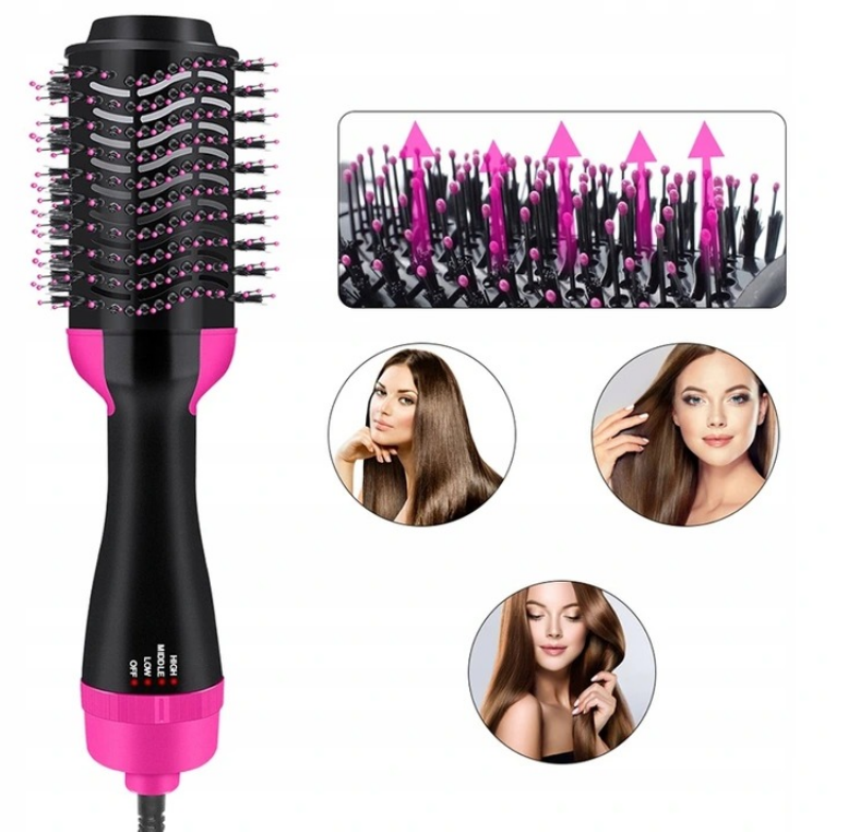 SUSZARKA DO WŁOSÓW One-Step 4w1 SZCZOTKA LOKÓWKA SUSZARKA 1200W