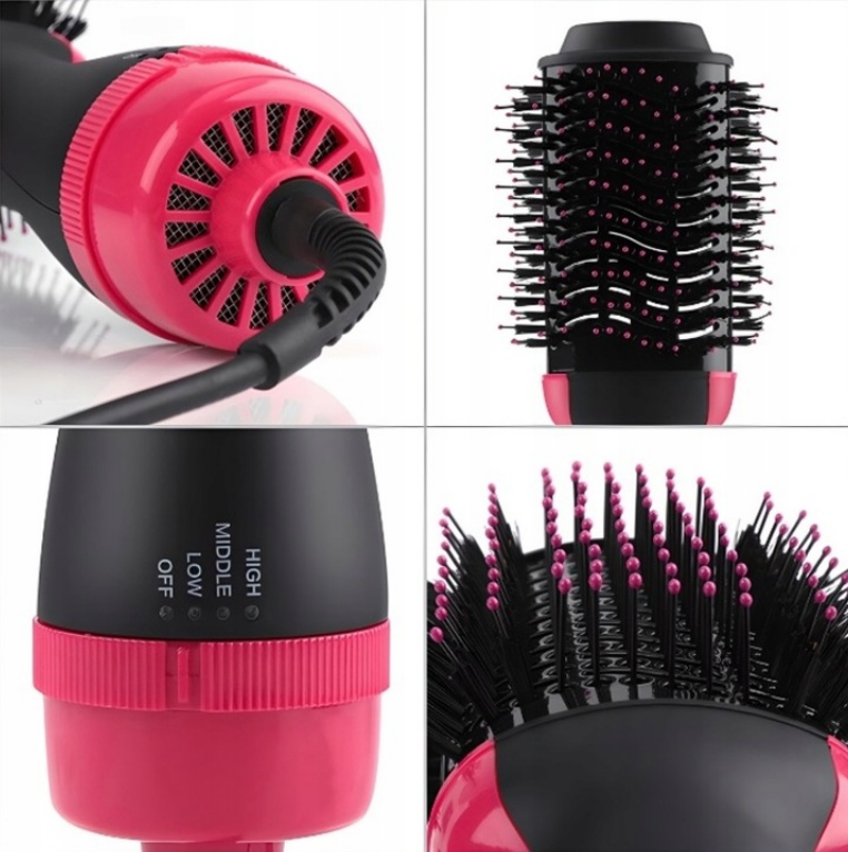 SUSZARKA DO WŁOSÓW One-Step 4w1 SZCZOTKA LOKÓWKA SUSZARKA 1200W