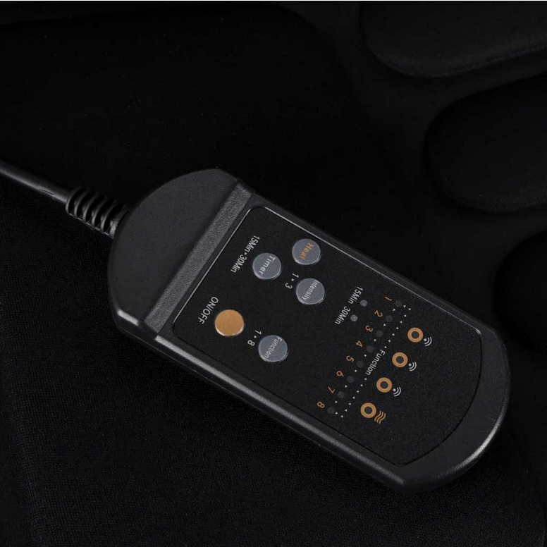 MASAŻER DO PLECÓW MATA MASUJĄCA GRZEWCZA NA FOTEL DO SAMOCHODU