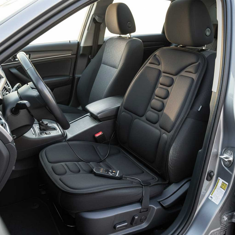 MASAŻER DO PLECÓW MATA MASUJĄCA GRZEWCZA NA FOTEL DO SAMOCHODU