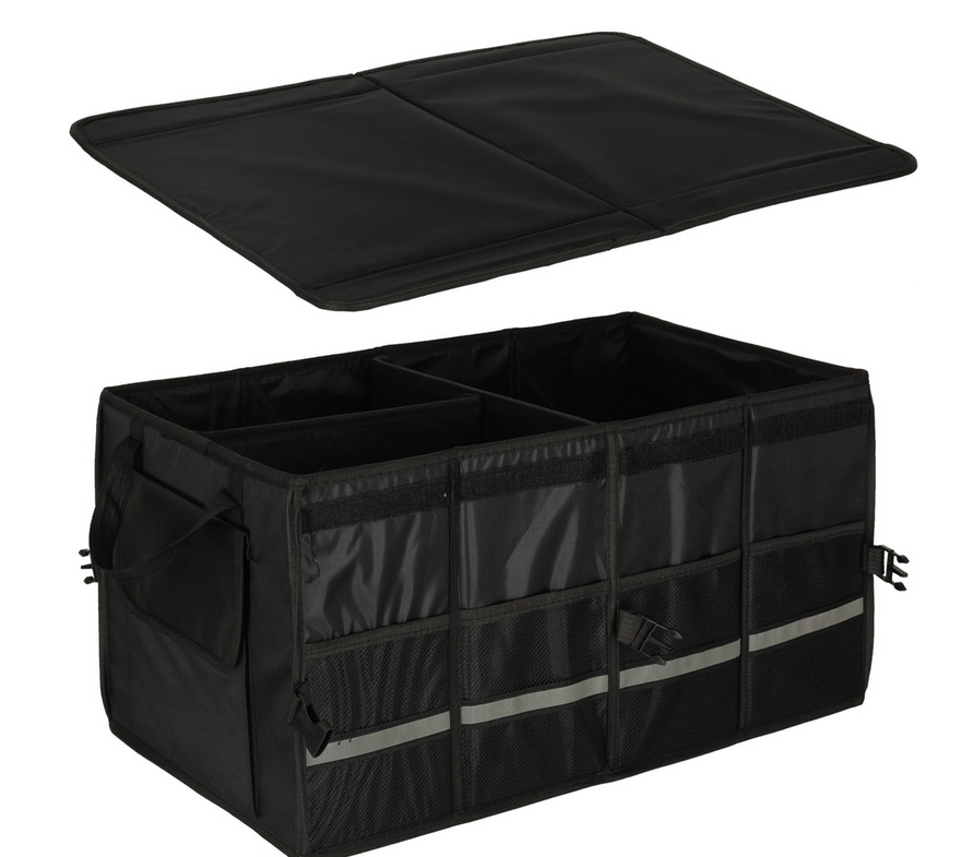 ORGANIZER DO BAGAŻNIKA DUŻA TORBA DO SAMOCHODU Z ODBLASKAMI