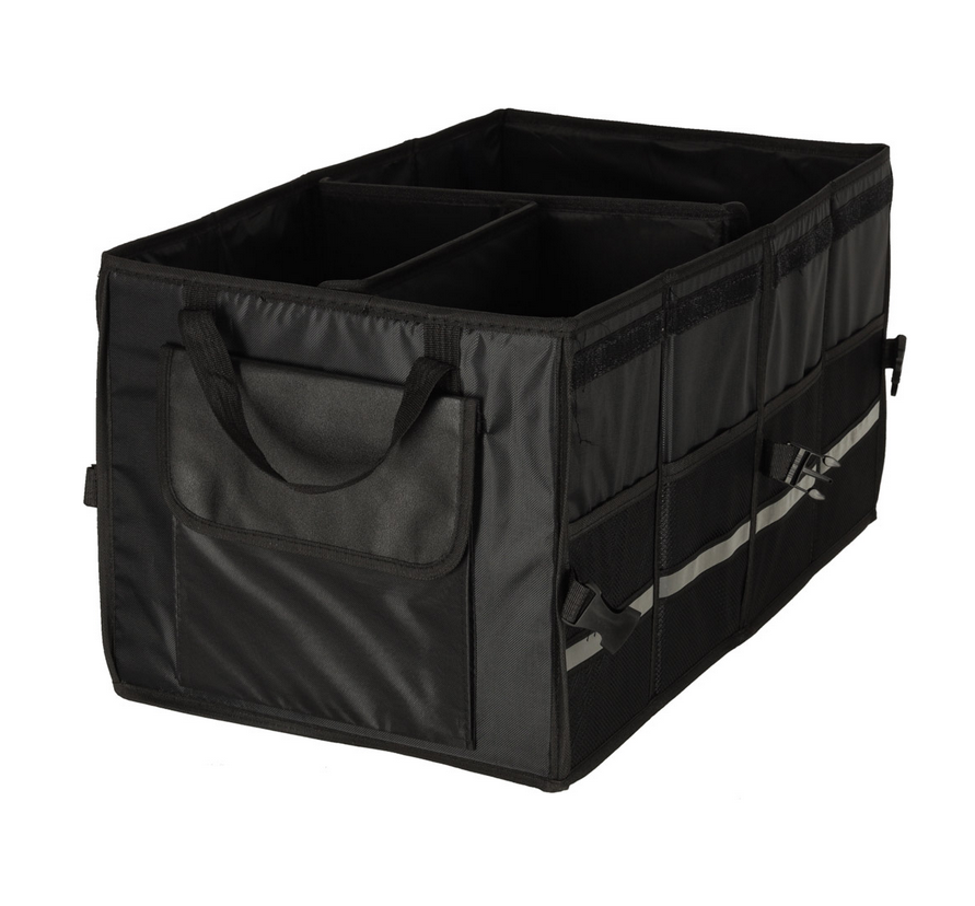 ORGANIZER DO BAGAŻNIKA DUŻA TORBA DO SAMOCHODU Z ODBLASKAMI