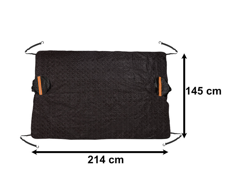 MATA OSŁONA NA SZYBĘ SAMOCHODOWĄ ANTYSZRONOWA MAGNETYCZNA