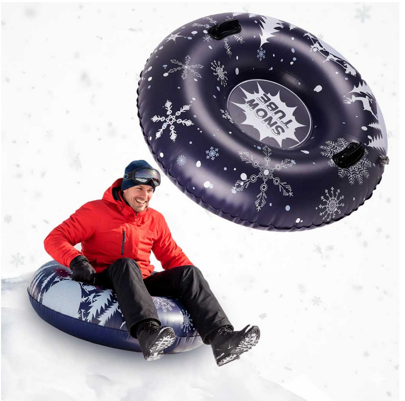 ŚLIZGACZ SANKI DMUCHANE NA ŚNIEG KOŁO OPONA 110cm x 26cm