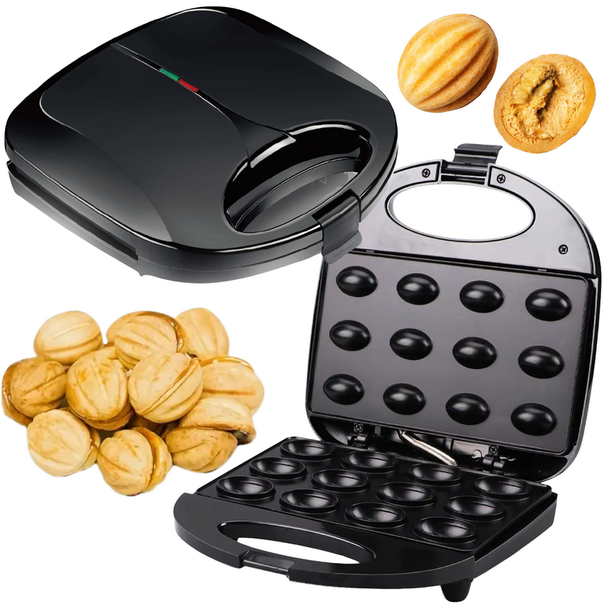 Wypiekacz Do Orzeszków Robienia Ciastek Opiekacz Forma 12 Orzeszki 750W