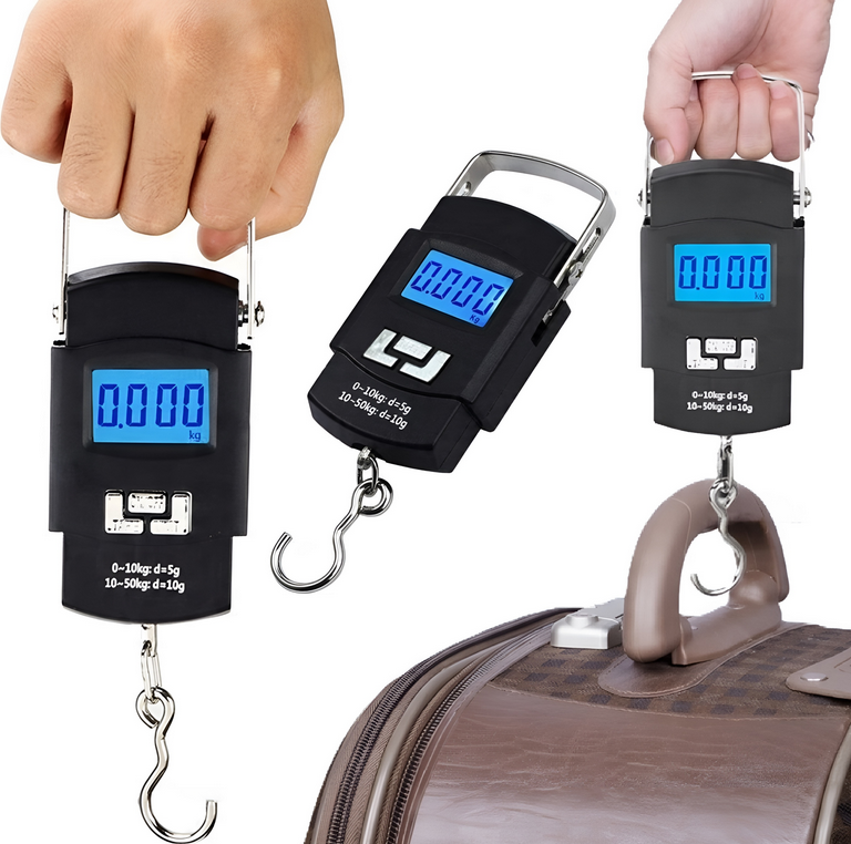 WAGA BAGAŻOWA HAKOWA WĘDKARSKA RĘCZNA 50 KG PODRĘCZNA PODRÓŹNA