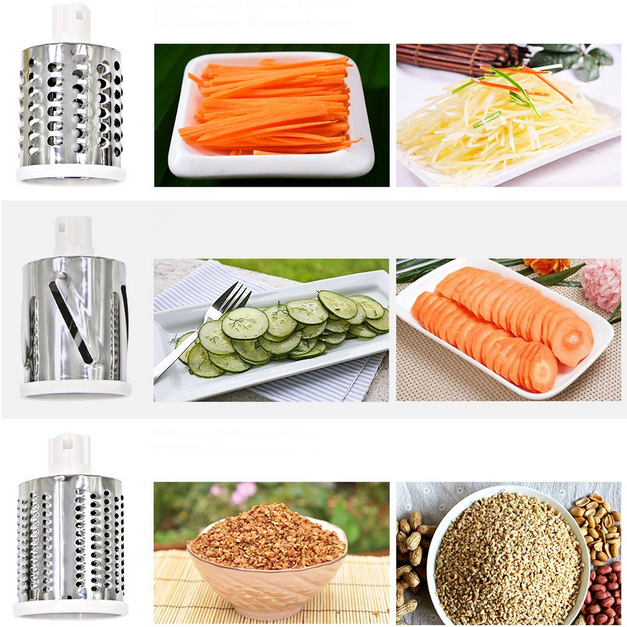 MASZYNKA SZATKOWNICA TARKA DO TARCIA ZIEMNIAKÓW SERA WARZYW 3x TARKI